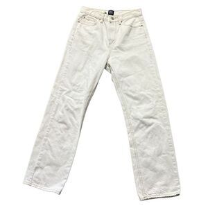 BDG Urban Outfitters White Straight Leg Cowboy Jean Size 28